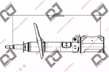 Амортизатор DJ PARTS DS1030HS